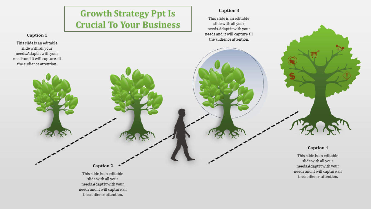Innovative Growth Strategy PPT Template and Google slides 
